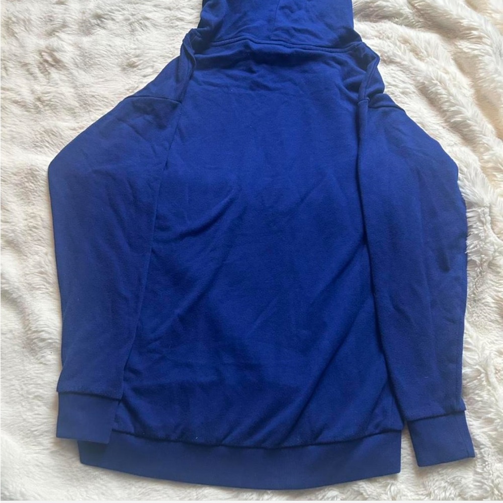 Leopard Print VS Pink Oversized Hoodie - Picture 4 of 4